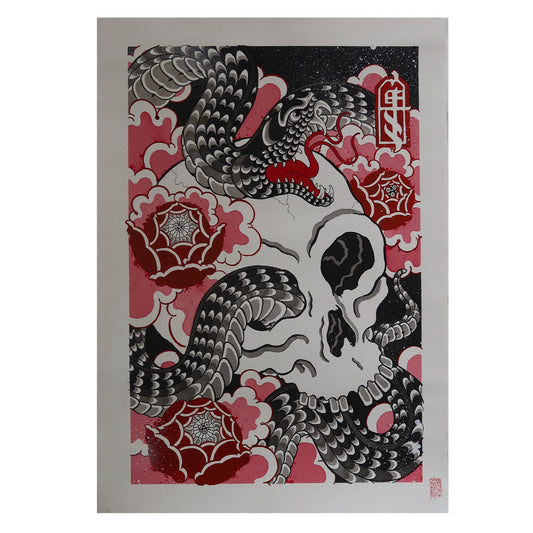 SNAKE & SKULL