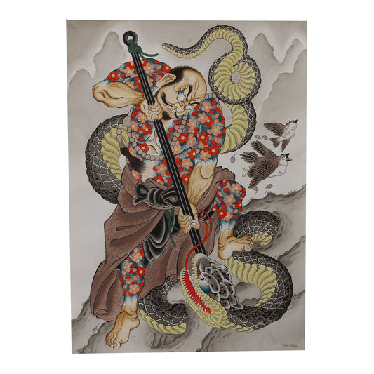 Snake & The Flowery Monk